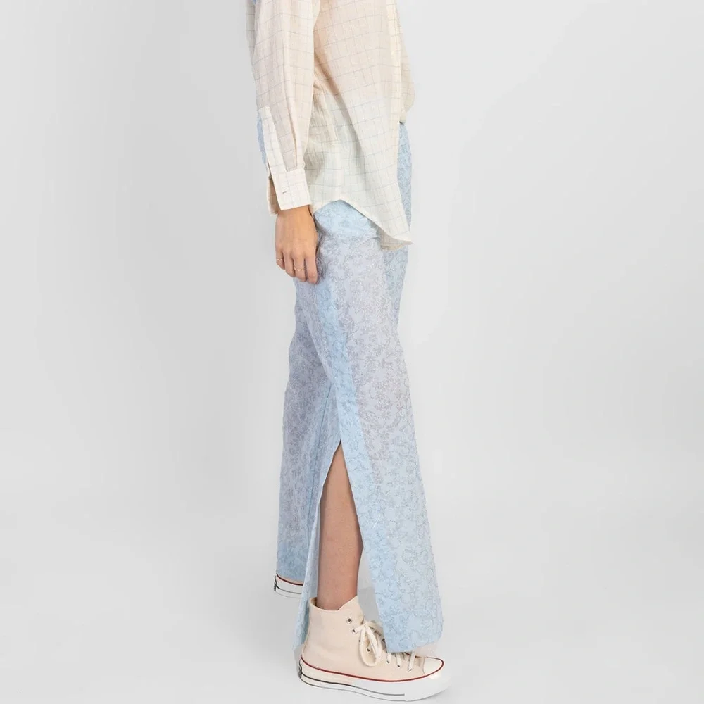 New KOCH Jules Pants Sky Bloom, Size L New w/Tag Retail $420